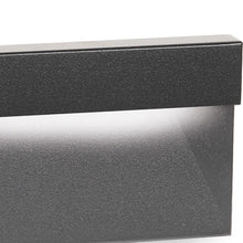 Load image into Gallery viewer, Tempered Glass Rectangular LED Step and Wall Light in Detail.
