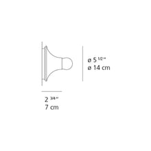 Load image into Gallery viewer, Teti Ceiling/Wall Light - line drawing.
