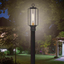 Load image into Gallery viewer, Avonlea Outdoor Post Light in Outdoor Area.
