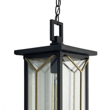 Load image into Gallery viewer, Hillside Manor Outdoor Pendant Light in Detail.
