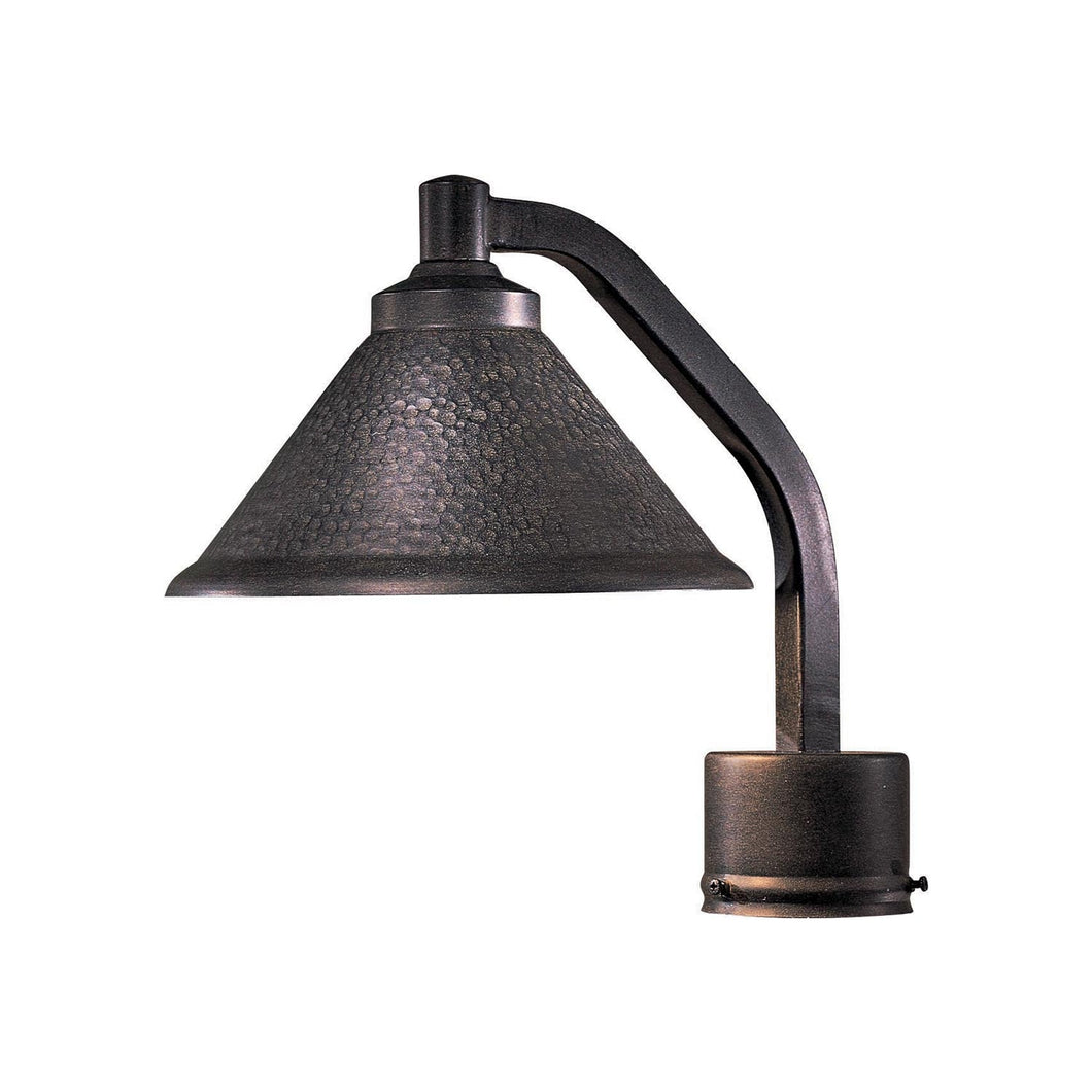 Kirkham Outdoor Post Light in Aspen Bronze.
