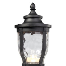 Load image into Gallery viewer, Merrimack Outdoor Post Light in Detail.
