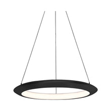 Load image into Gallery viewer, The Ring LED Pendant Light in Small/2700K/Black.
