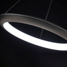 Load image into Gallery viewer, The Ring LED Pendant Light in Detail.
