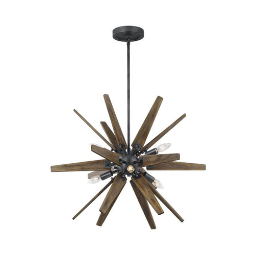 Thorne Chandelier in Brass.