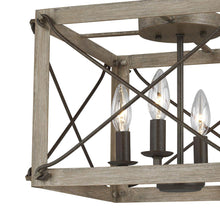 Load image into Gallery viewer, Thornwood Flush Mount Ceiling Light Detail.

