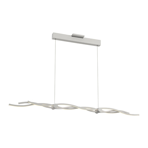 Tidalist LED Pendant Light in Silver.