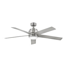 Load image into Gallery viewer, Tier Led Ceiling Fan in Brushed Nickel.
