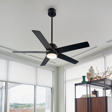 Load image into Gallery viewer, Tier LED Ceiling Fan in living room.
