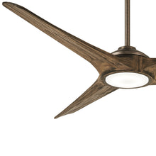 Load image into Gallery viewer, Timber LED Ceiling Fan in Detail.
