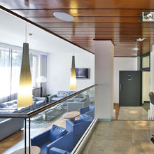 Load image into Gallery viewer, Tite 1 Pendant Light in living room.
