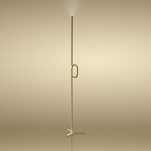 Load image into Gallery viewer, Tobia LED Floor Lamp in Gold.
