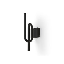 Load image into Gallery viewer, Tobia LED Wall Light in Black/Plug In.
