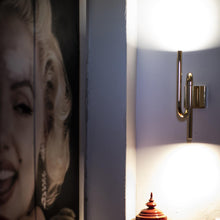 Load image into Gallery viewer, Tobia LED Wall Light in living room.
