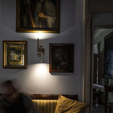 Load image into Gallery viewer, Tobia LED Wall Light in living room.
