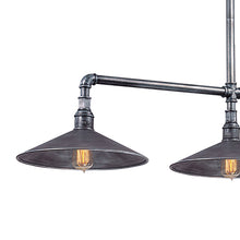 Load image into Gallery viewer, Toledo Outdoor Linear Pendant Light in Detail.
