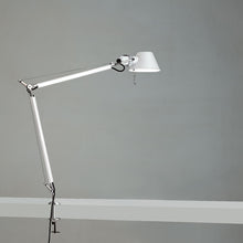 Load image into Gallery viewer, Tolomeo Classic LED Table Lamp in White/Clamp/100W.
