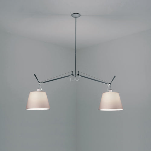 Tolomeo Double Shade Suspension Light.