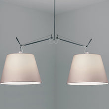 Load image into Gallery viewer, Tolomeo Double Shade Suspension Light in Detail.
