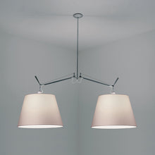 Load image into Gallery viewer, Tolomeo Double Shade Suspension Light in Parchment/Large.
