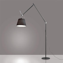 Load image into Gallery viewer, Tolomeo Mega Floor Lamp in Black/E26/A19 (14-Inch Shade).
