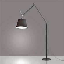 Load image into Gallery viewer, Tolomeo Mega Floor Lamp in Black/E26/A19 (17-Inch Shade).
