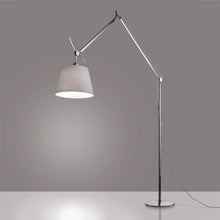Load image into Gallery viewer, Tolomeo Mega Floor Lamp in Aluminum/Fiber/E26/A19 (17-Inch Shade).
