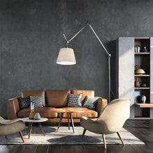 Load image into Gallery viewer, Tolomeo Mega Floor Lamp in living room.
