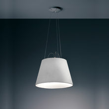 Load image into Gallery viewer, Tolomeo Mega Suspension Light in Silver Fiber/17-Inch.
