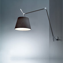 Load image into Gallery viewer, Tolomeo Mega Wall Light in Black/Black.
