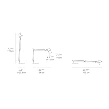 Load image into Gallery viewer, Tolomeo Mini Table Lamp - line drawing.
