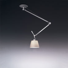 Load image into Gallery viewer, Tolomeo Off-Center Suspension Light in Parchment/Small.
