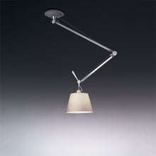 Load image into Gallery viewer, Tolomeo Off-Center Suspension Light in Parchment/Medium.
