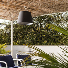 Load image into Gallery viewer, Tolomeo Outdoor Hook LED Flush Mount Ceiling Light Outside Area.
