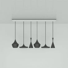 Load image into Gallery viewer, Beat Range LED Linear Pendant Light in Detail.
