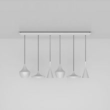 Load image into Gallery viewer, Beat Range LED Linear Pendant Light in Detail.
