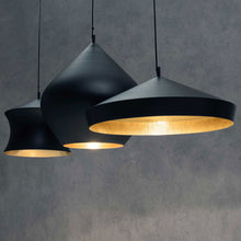 Load image into Gallery viewer, Beat Trio LED Linear Pendant Light in Detail.
