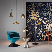 Load image into Gallery viewer, Beat Trio Round LED Multi Light Pendant Light in exhibition.
