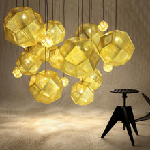 Load image into Gallery viewer, Etch Pendant Light in exhibition.
