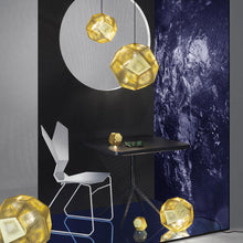 Load image into Gallery viewer, Etch Pendant Light in exhibition.

