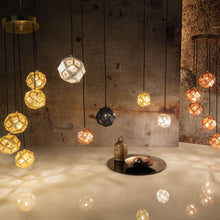 Load image into Gallery viewer, Etch Pendant Light in exhibition.
