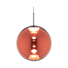 Load image into Gallery viewer, Globe LED Pendant Light in Copper.
