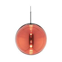 Load image into Gallery viewer, Globe LED Pendant Light in Detail.

