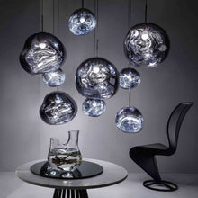 Load image into Gallery viewer, Melt Large LED Pendant Light in exhibition.
