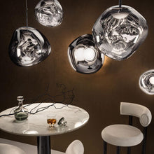 Load image into Gallery viewer, Melt LED Ceiling / Wall Light in exhibition.
