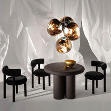 Load image into Gallery viewer, Melt LED Chandelier in exhibition.
