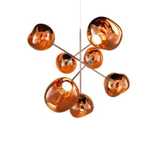Load image into Gallery viewer, Melt LED Chandelier in Copper (Large).
