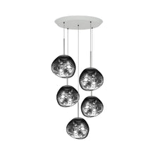 Load image into Gallery viewer, Melt Mini Round LED Pendant Light in Chrome.
