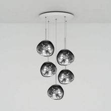 Load image into Gallery viewer, Melt Mini Round LED Pendant Light in Detail.
