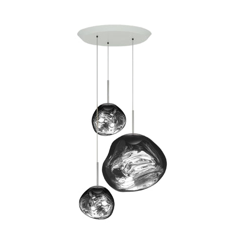 Melt Trio Round LED Pendant Light.